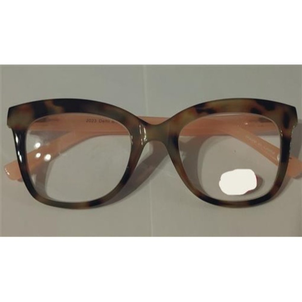 Evolution Eyes Tortoise & Peach Thick Frame Cat Reading Glasses Nerd Readers 0.0